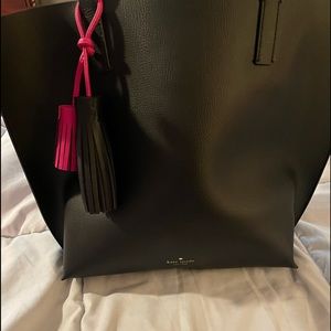 Black Kate spade tote purse